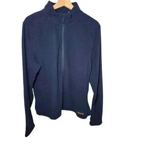 New Vineyard Vines Qtr Zip Jacket Womens XL Deep Bay 6O6000-976